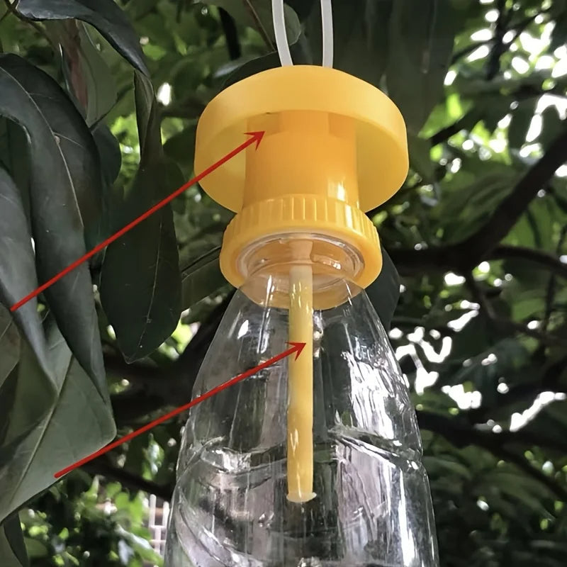 Fruit Fly Trap with Hanging Design for Indoor and Outdoor Use