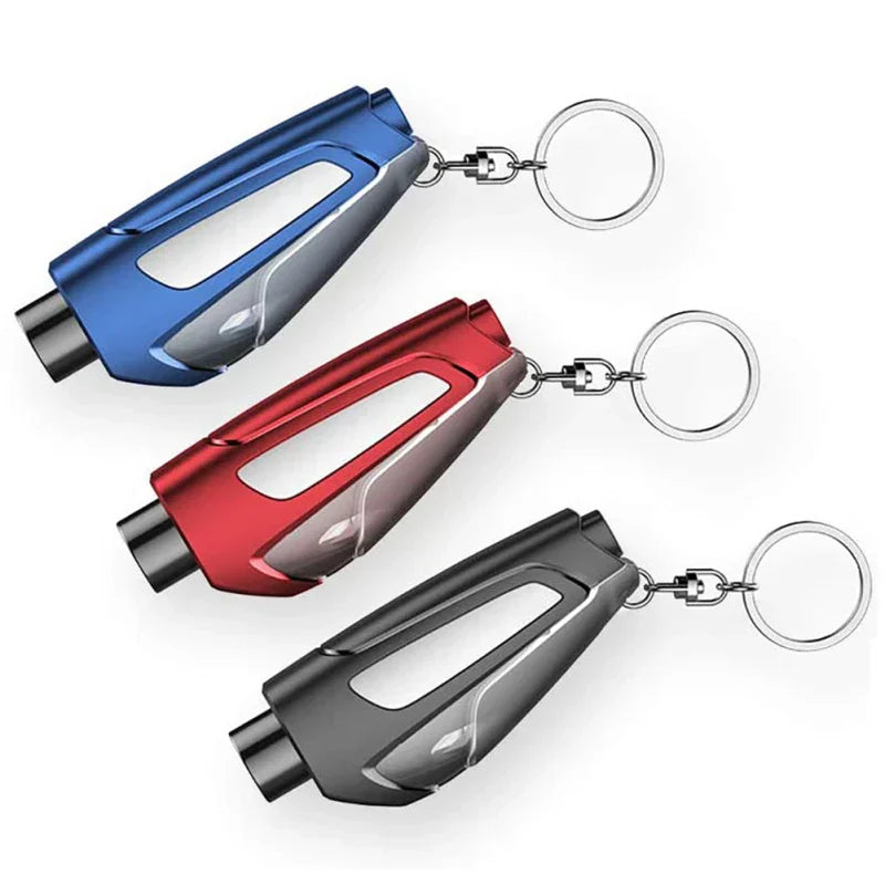 Compact Emergency Safety Hammer with Glass Breaker for Vehicle Escape