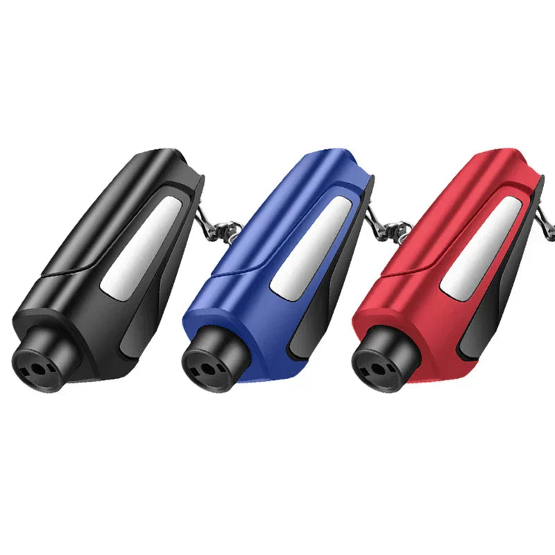 Compact Emergency Safety Hammer with Glass Breaker for Vehicle Escape