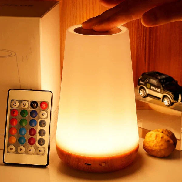 Soft Glow Night Light - LED, Modern Design for Bedroom or Nursery