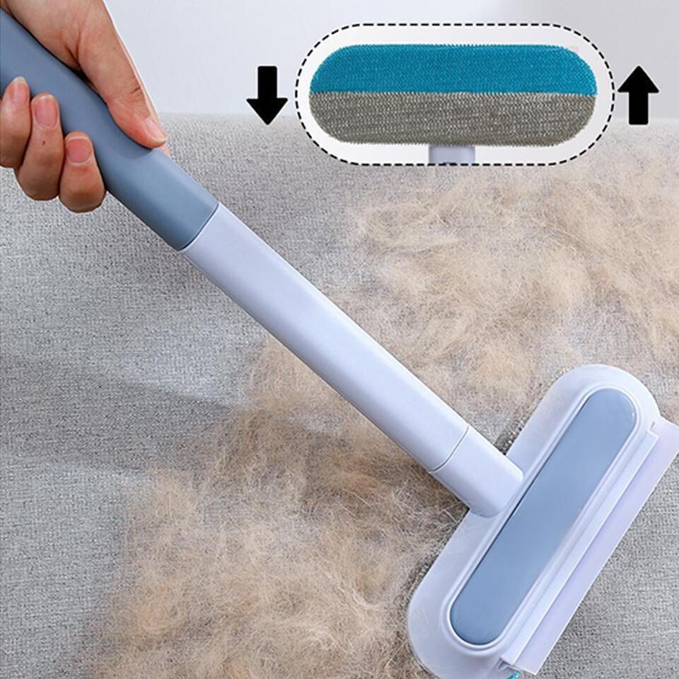 Pet Hair Remover Tool - Reusable Silicone Design for Home Cleaning