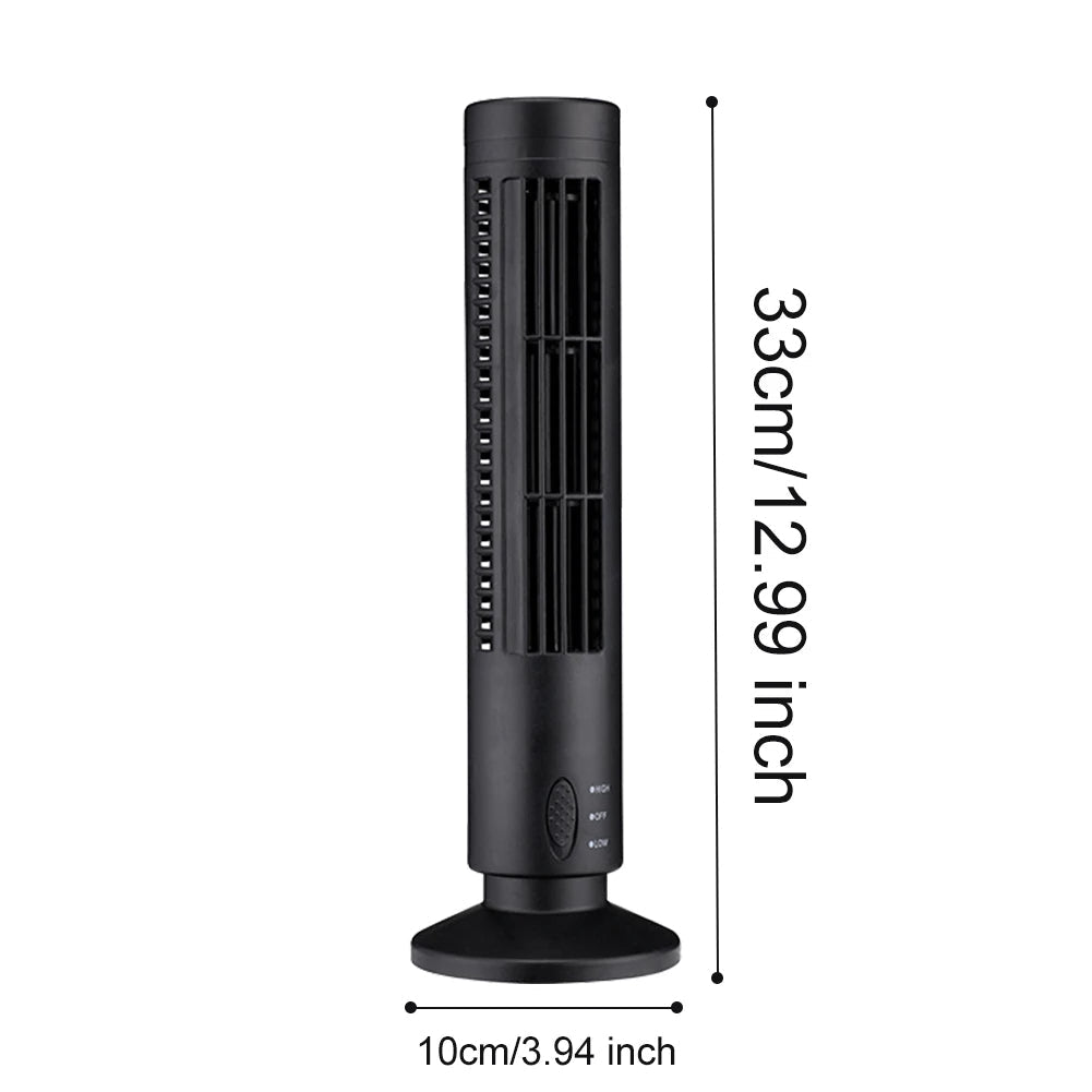 USB Bladeless Mini Desktop Air Conditioner - Compact Cooling Solution
