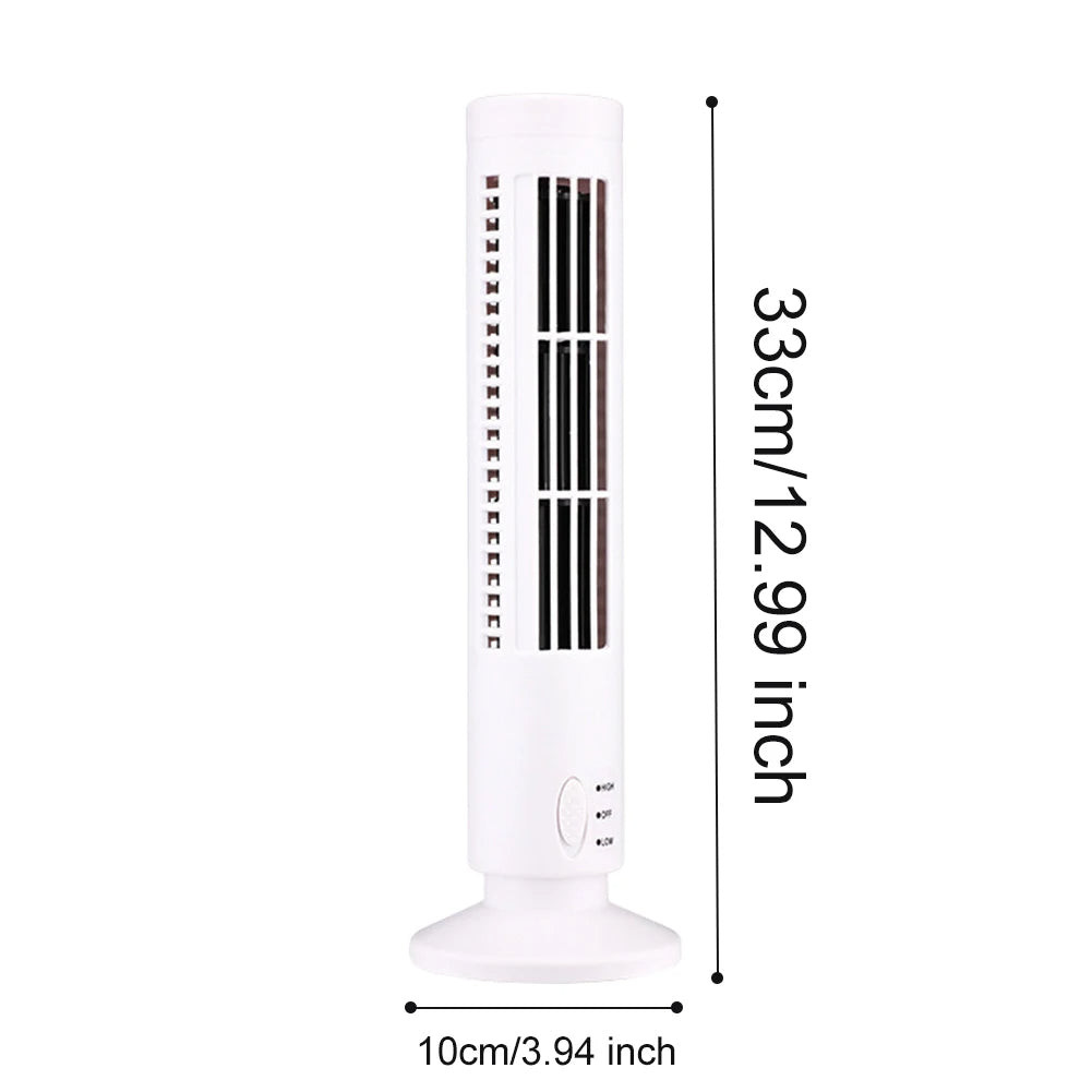 USB Bladeless Mini Desktop Air Conditioner - Compact Cooling Solution