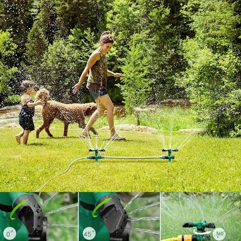Garden Sprinkler System Set of 5 - Durable Irrigation Solution for Lawns