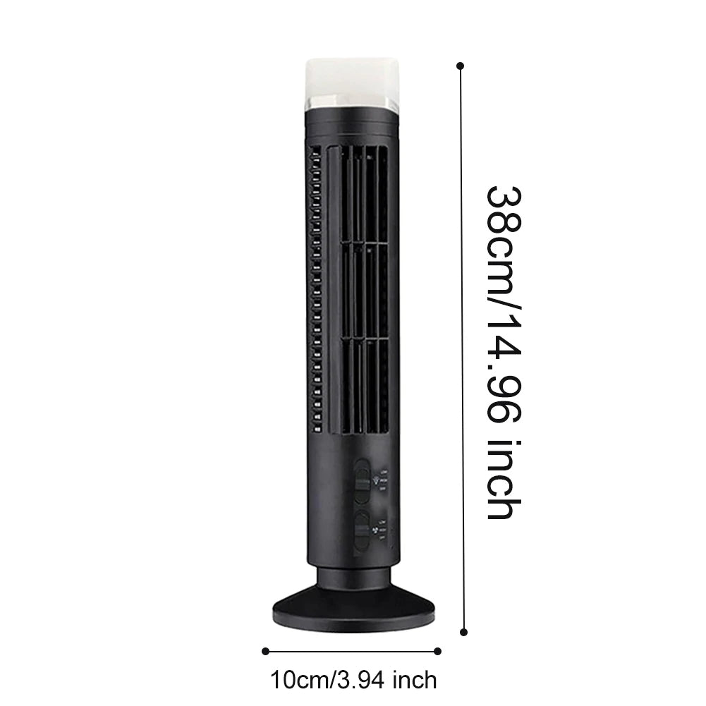 USB Bladeless Mini Desktop Air Conditioner - Compact Cooling Solution