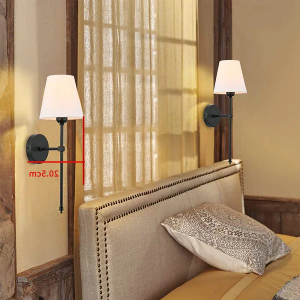 Wireless Wall Sconce Light Fixture - Modern Design for Indoor Lighting