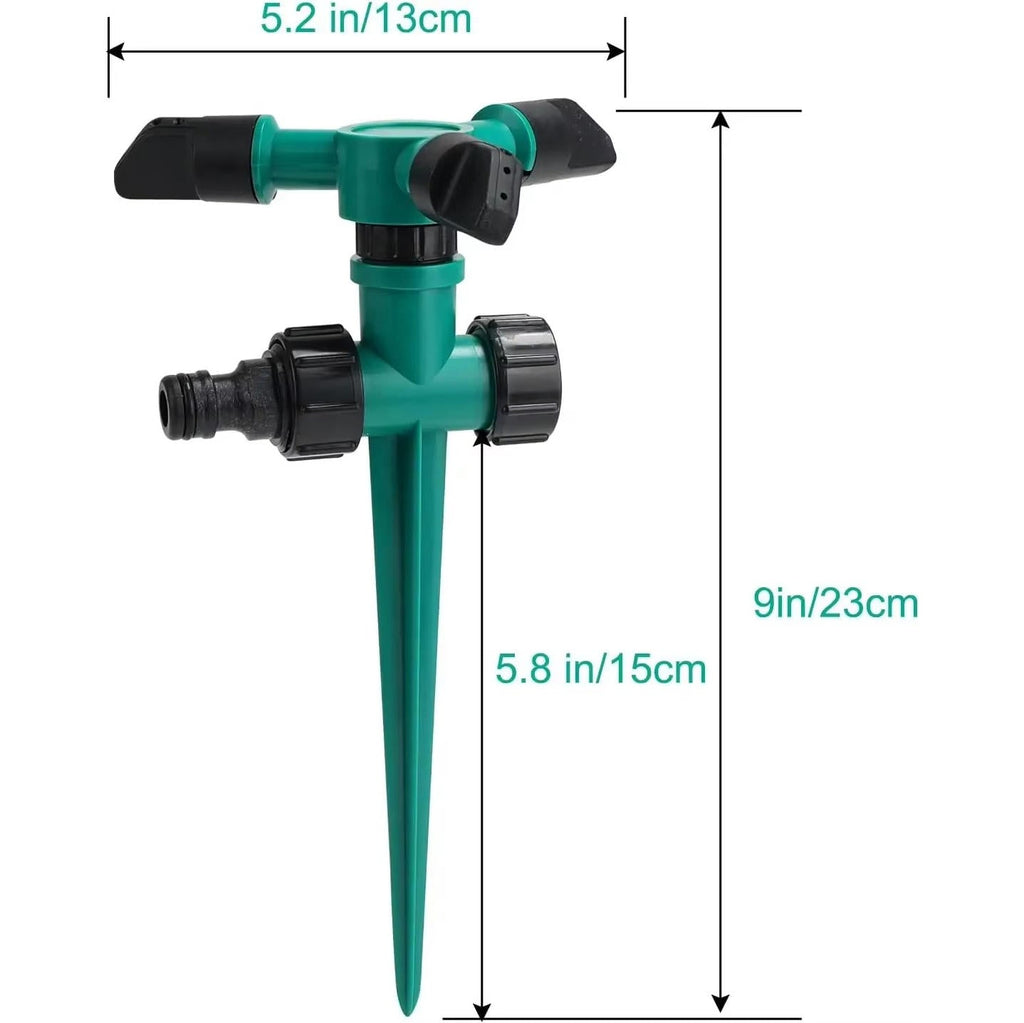 Garden Sprinkler System Set of 5 - Durable Irrigation Solution for Lawns