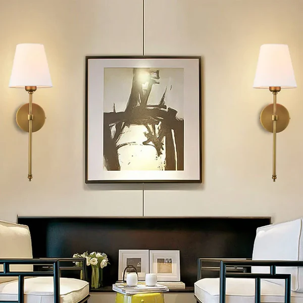 Wireless Wall Sconce Light Fixture - Modern Design for Indoor Lighting
