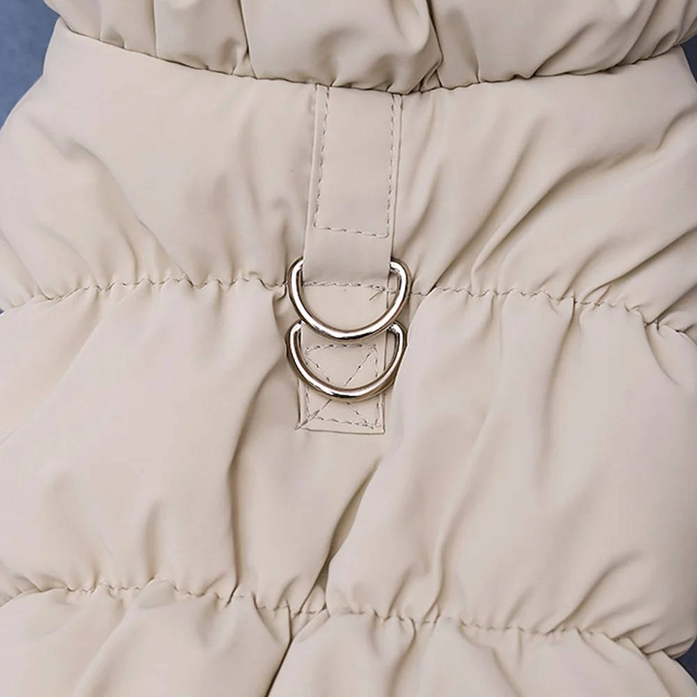 Warm Winter Dog Jacket - Cozy Fleece, Stylish Design for Small & Medium Dogs