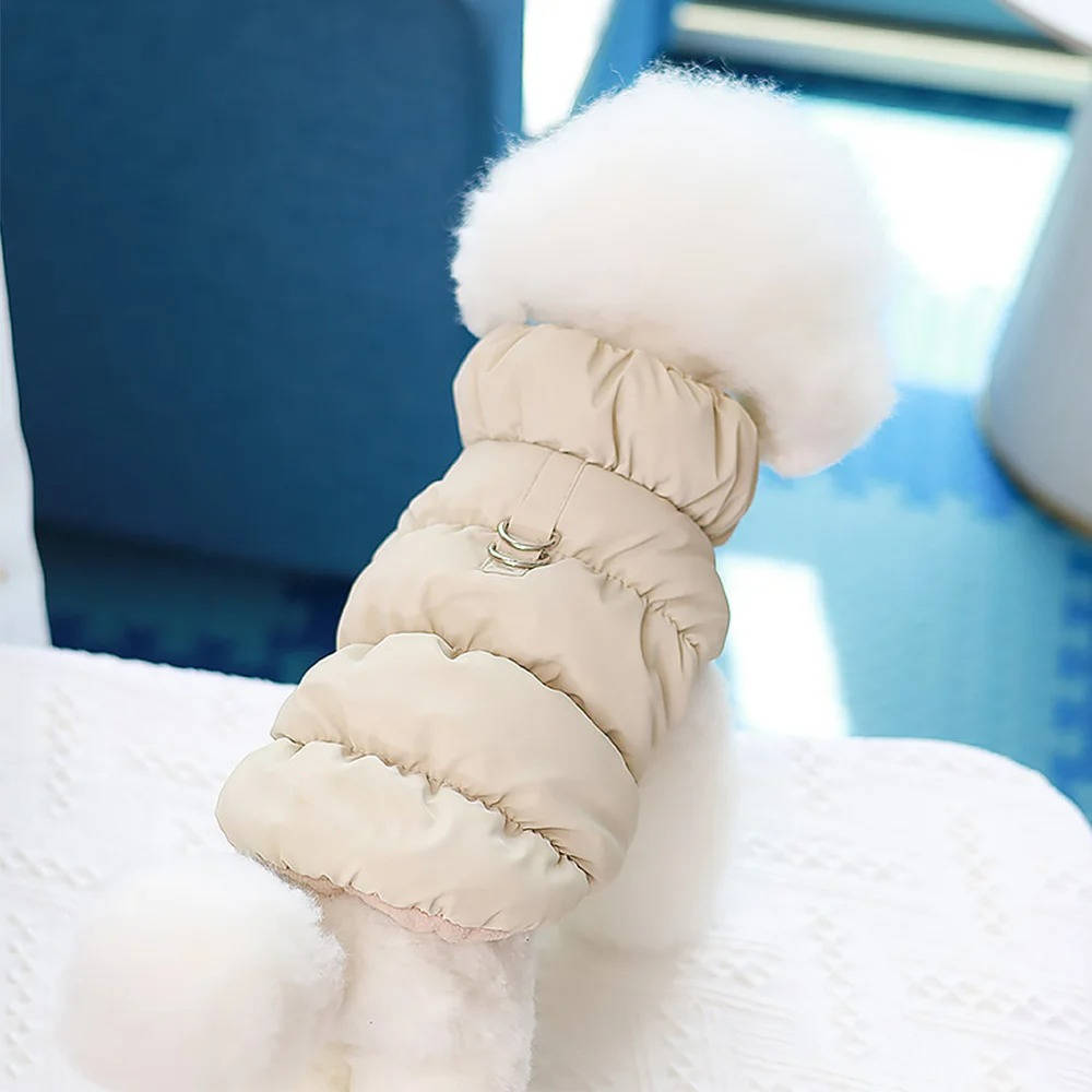 Warm Winter Dog Jacket - Cozy Fleece, Stylish Design for Small & Medium Dogs