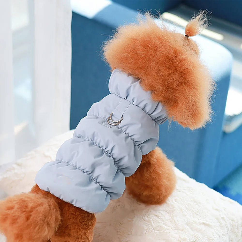 Warm Winter Dog Jacket - Cozy Fleece, Stylish Design for Small & Medium Dogs