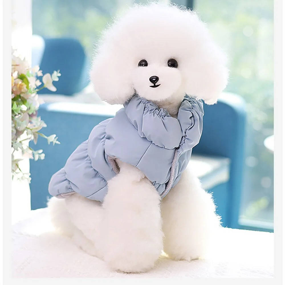 Warm Winter Dog Jacket - Cozy Fleece, Stylish Design for Small & Medium Dogs