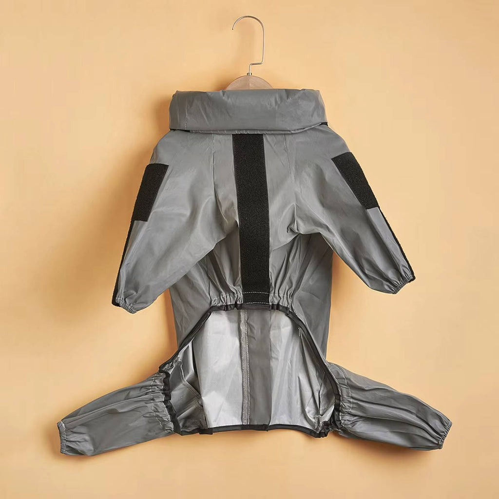 Waterproof Dog Raincoat with Adjustable Hood for Outdoor Use