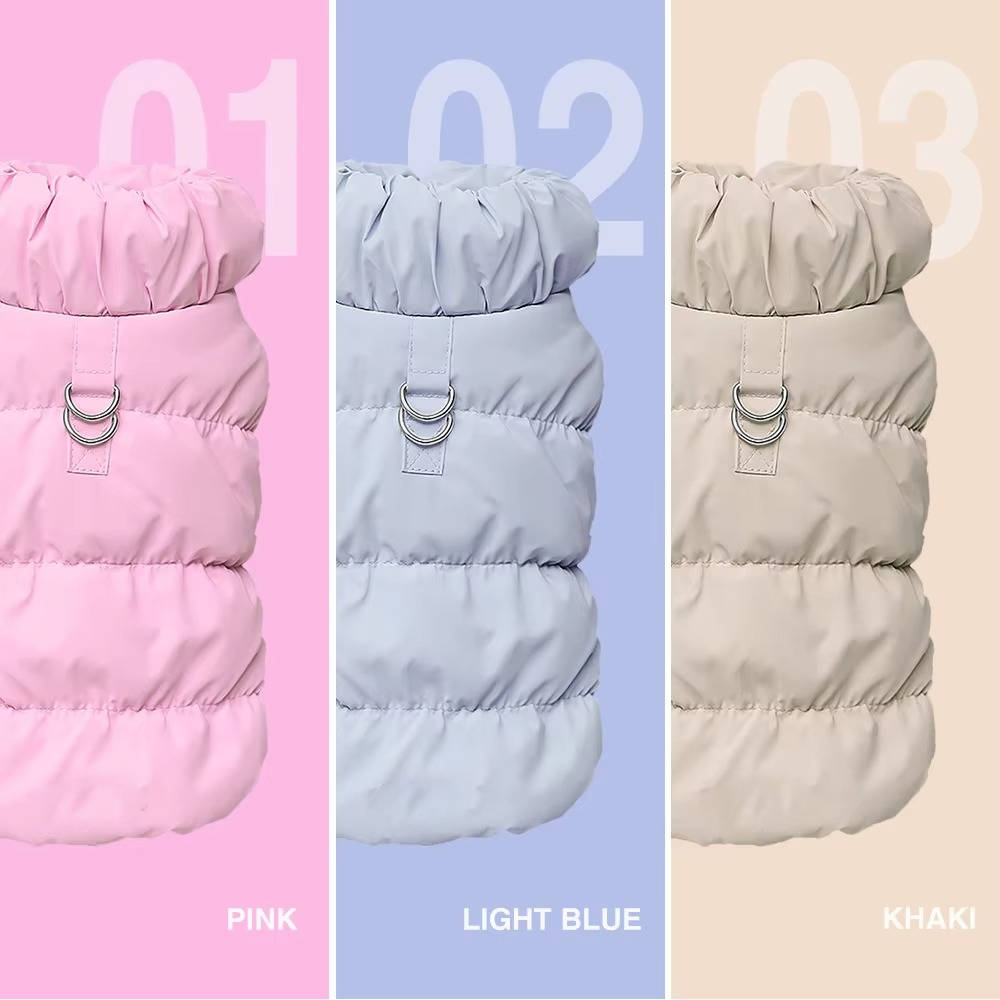 Warm Winter Dog Jacket - Cozy Fleece, Stylish Design for Small & Medium Dogs
