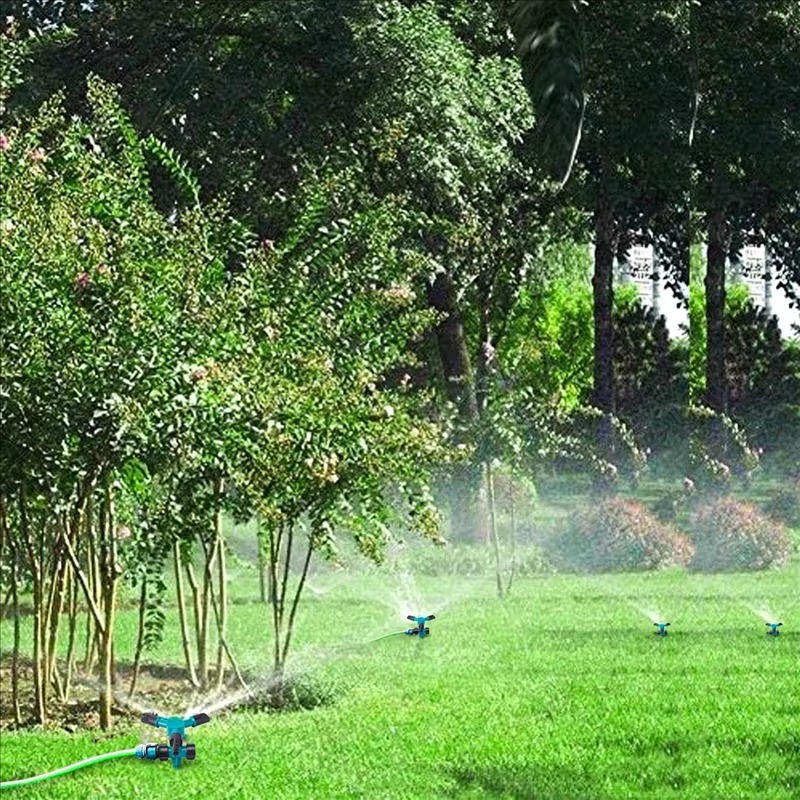 Garden Sprinkler System Set of 5 - Durable Irrigation Solution for Lawns