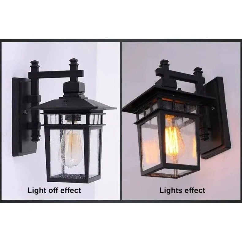 Weather-Resistant Outdoor Wall Light Fixture - Modern Design for Patios