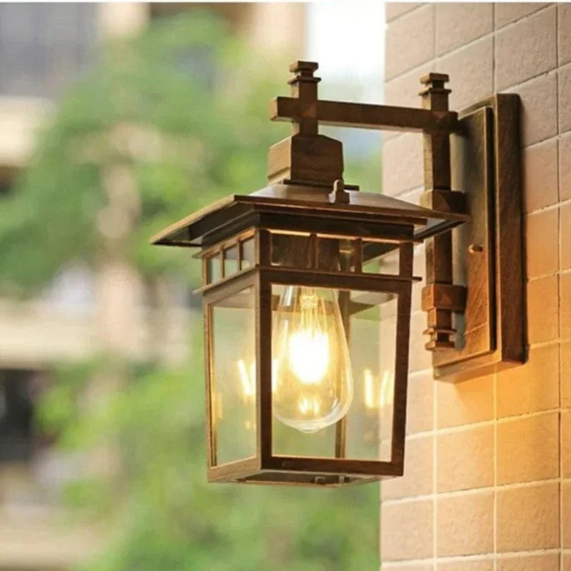 Weather-Resistant Outdoor Wall Light Fixture - Modern Design for Patios