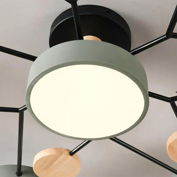 LED Ceiling Light - Branching Design, Stylish & Sustainable for Home
