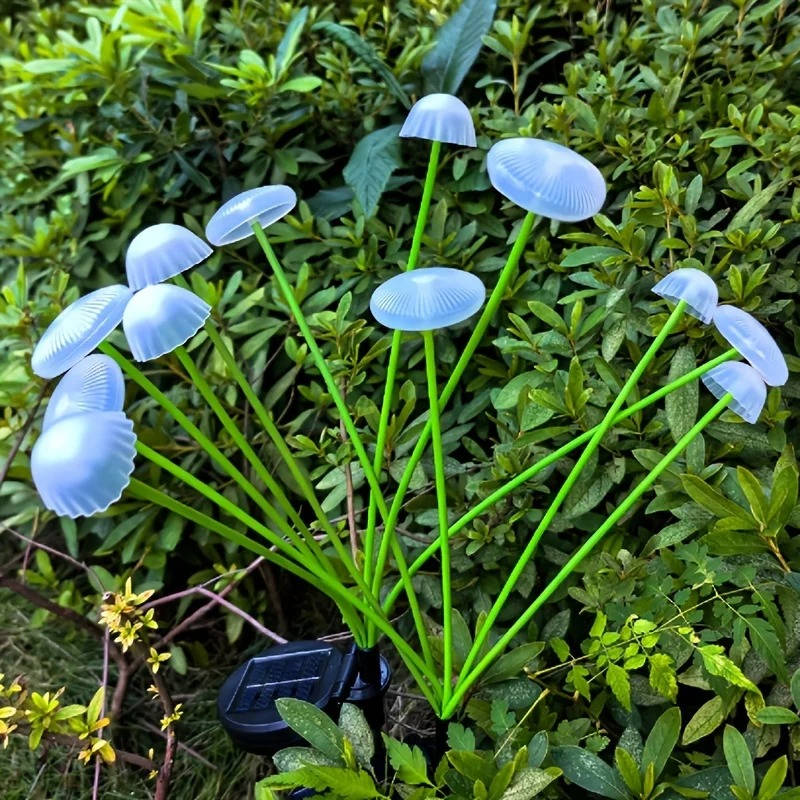 Outdoor Solar Jellyfish String Lights - Waterproof Decorative Garden Lighting