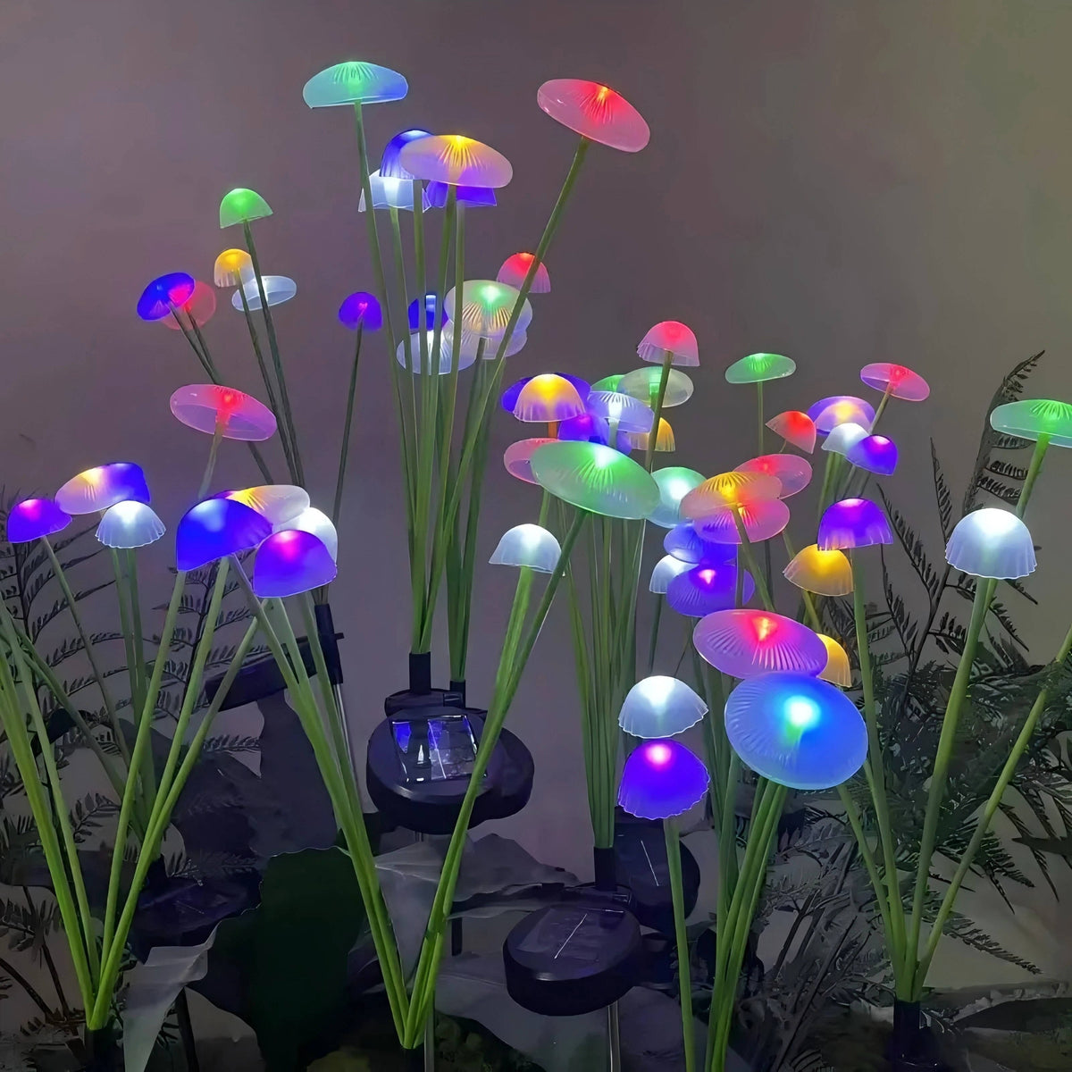 Outdoor Solar Jellyfish String Lights - Waterproof Decorative Garden Lighting