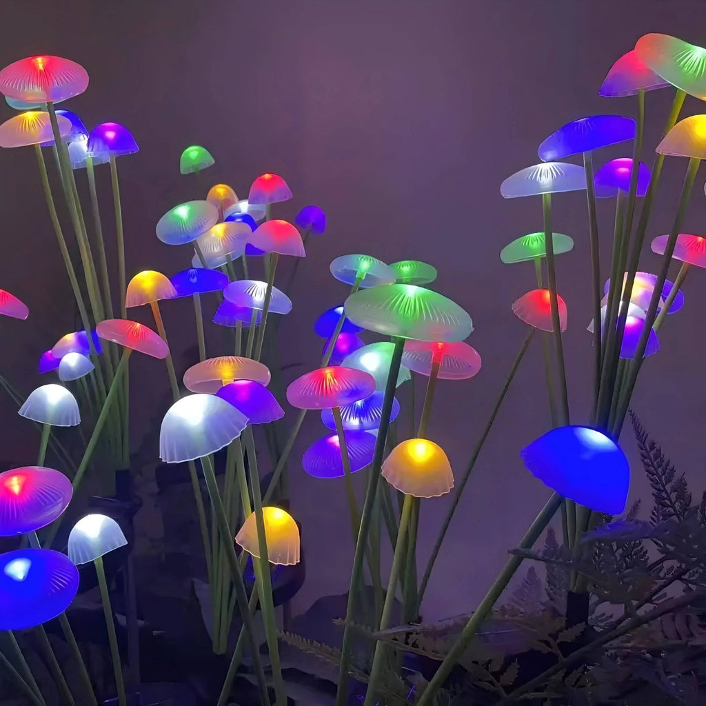 Outdoor Solar Jellyfish String Lights - Waterproof Decorative Garden Lighting